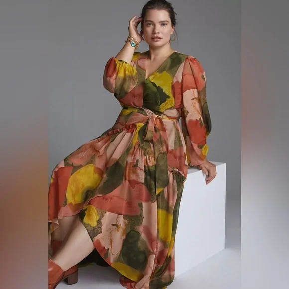 long sleeve maxi dress emerald green PinkBlush Emerald Green Lace Mesh Overlay Long Sleeve Maxi Dress